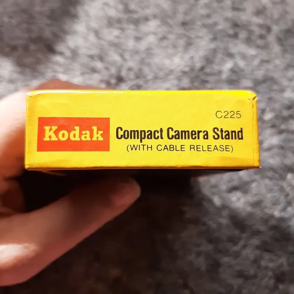 Vintage Kodak C225 Compact Camera Stand With Cable Release Box & Instructions